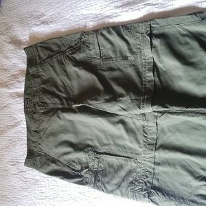 REI hiking/adventure pants. Zip off to shorts
